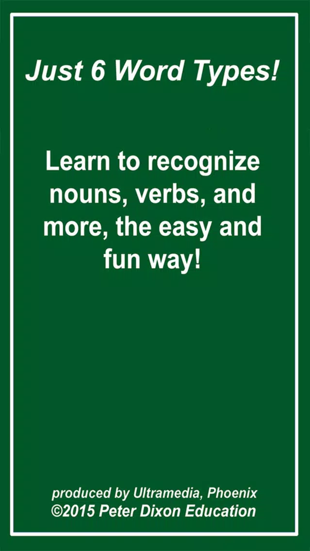 Capturas de pantalla de Just 6 Word Types