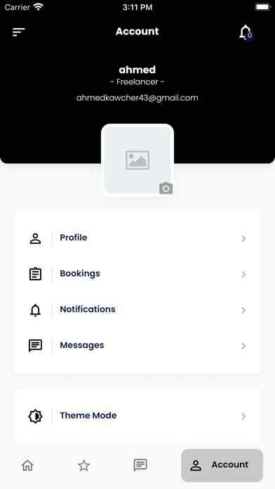 Service Call Provider سکرین شاٹس