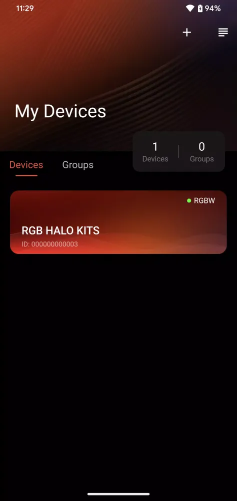 RGB HALO KITS應用截圖