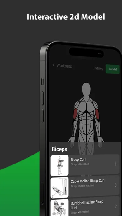 ภาพหน้าจอของ JustLift - Gym Tracker, Logger