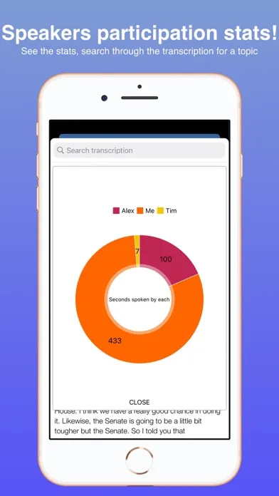 Audio Transcribe - SmartScribe স্ক্রিনশট