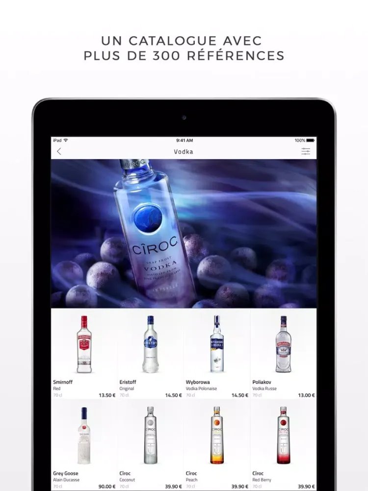 ULYSSE - Livraison d'alcool iPad  Ekran Görüntüleri