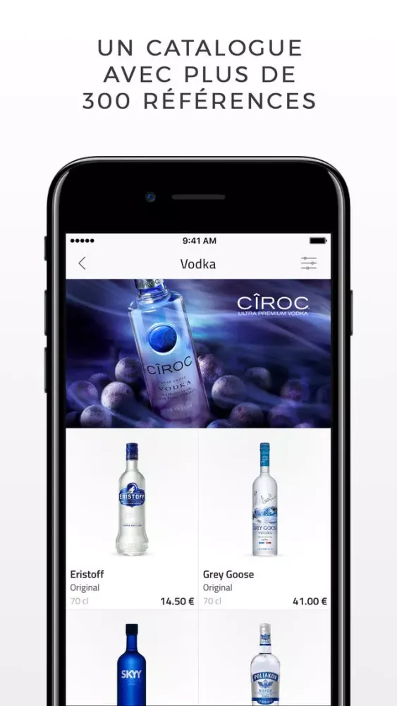 ULYSSE - Livraison d'alcool Ekran Görüntüleri