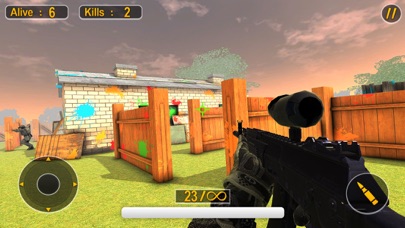 Zrzuty ekranu Paintball Shooting Maze Mayhem