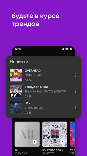 VK Music: playlists & podcasts应用截图