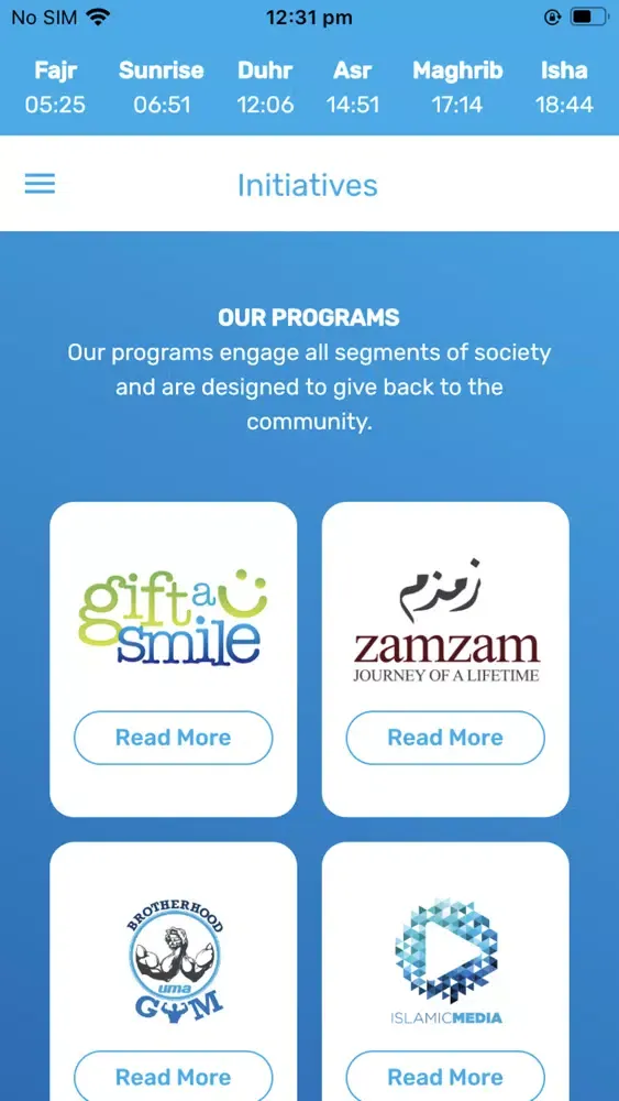 United Muslims of Australia 스크린샷