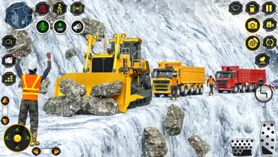 Zrzuty ekranu JCB Snow Excavator Game 3D