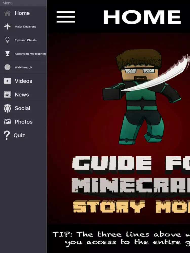 Скриншоты Ultimate Guide For Minecraft: Story Mode iPad 