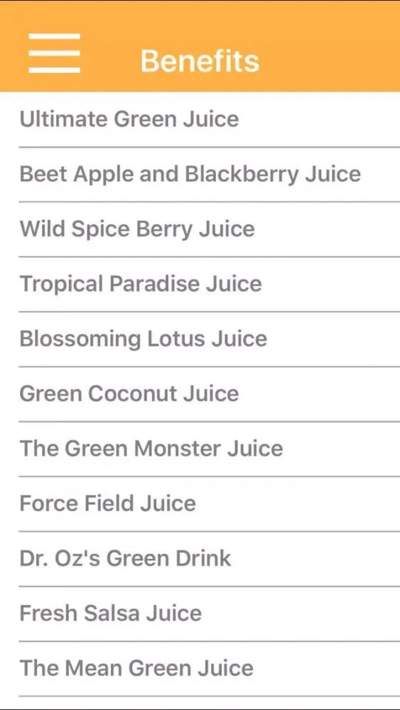 Juice Diet Recipes For Detox & Cleansing Screenshots