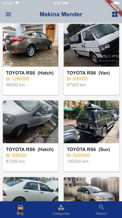 Tangkapan layar Mekina Mender