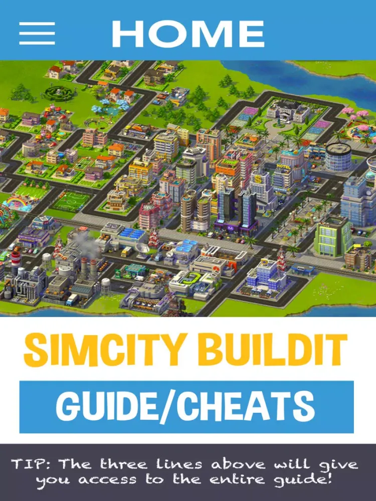 Capturas de tela do Companion Guide & Cheats For SimCity BuildIt : iPad 