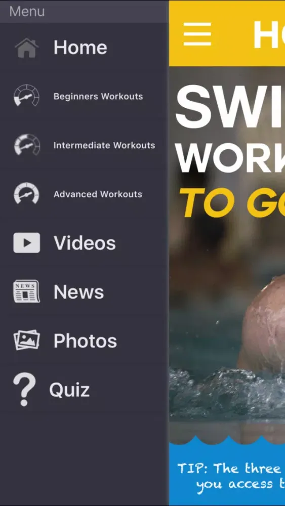 Swim Workouts To Go - Personal Swimming Coach应用截图