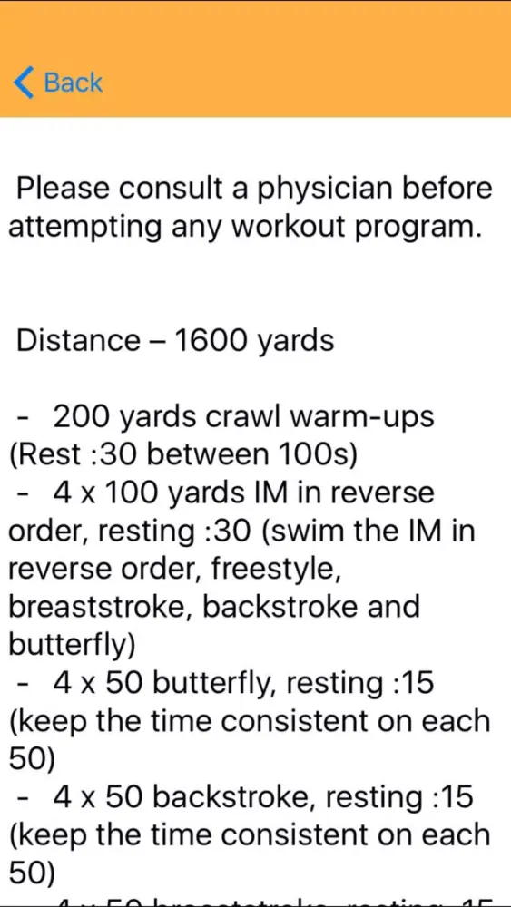 Swim Workouts To Go - Personal Swimming Coach应用截图