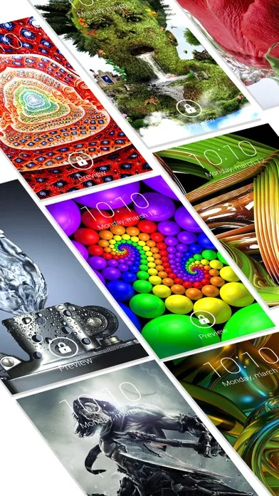 3D Wallpapers & Backgrounds - 3D lock screen Theme Screenshots