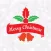 Merry Christmas stickers 2018