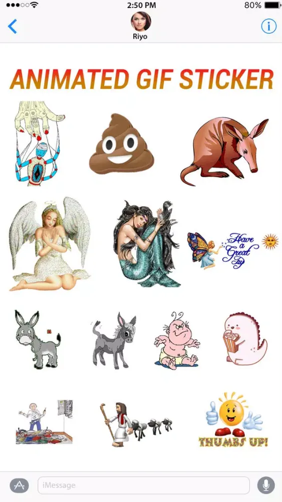 Stickers - Animated Sticker and Emoji for iMessage Screenshots