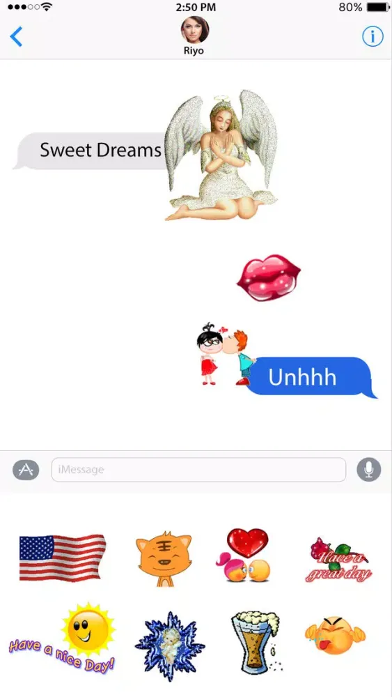 Stickers - Animated Sticker and Emoji for iMessage Screenshots