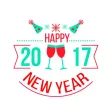 Happy New Year Countdown 2017 for iMessage Sticker