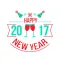 Happy New Year Countdown 2017 for iMessage Sticker
