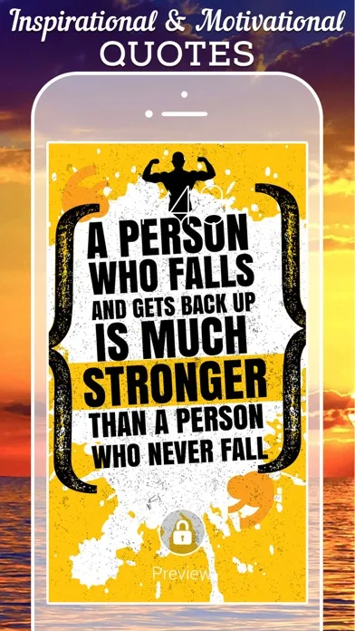 Zrzuty ekranu Quotes" - Inspirational & Motivational Quote