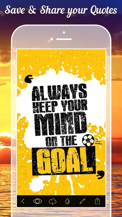 Zrzuty ekranu Quotes" - Inspirational & Motivational Quote