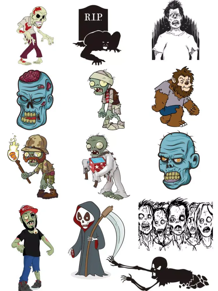 تصاویر Zombies Stickers for iMessage iPad 