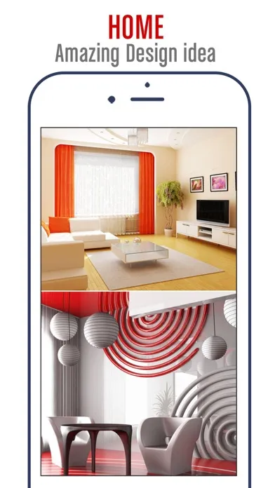 Capturas de tela do Home Interior Design ideas + Bedroom Design idea