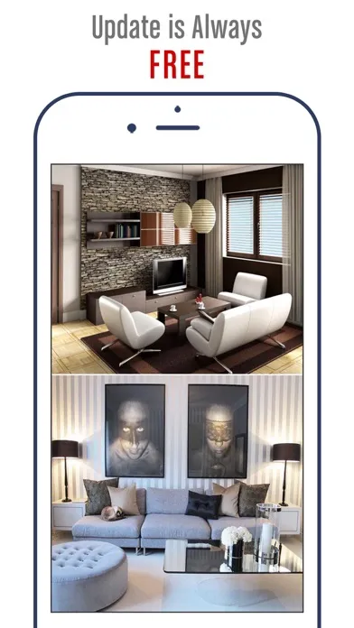 Capturas de tela do Home Interior Design ideas + Bedroom Design idea