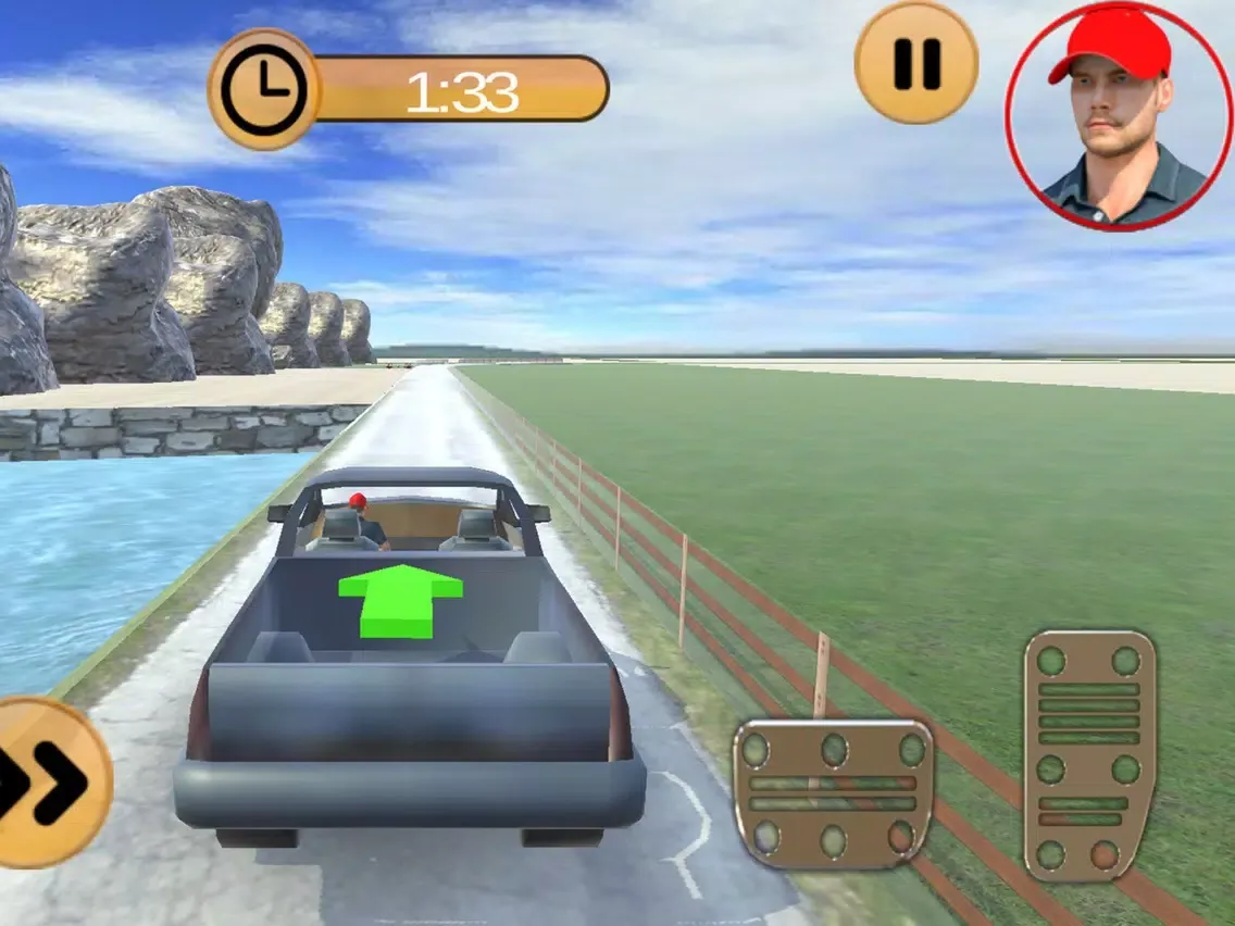 Construction Mountain Sim Game iPad  স্ক্রিনশট