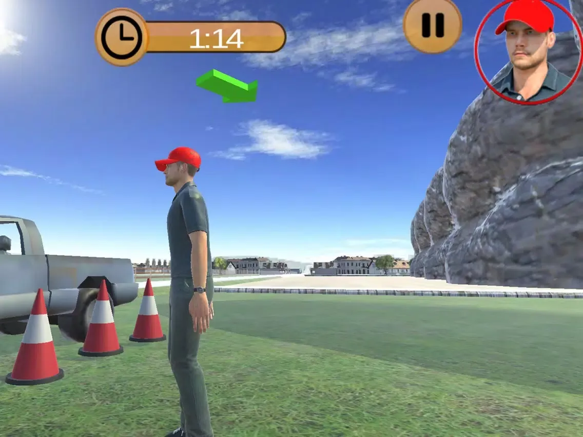 Construction Mountain Sim Game iPad  স্ক্রিনশট