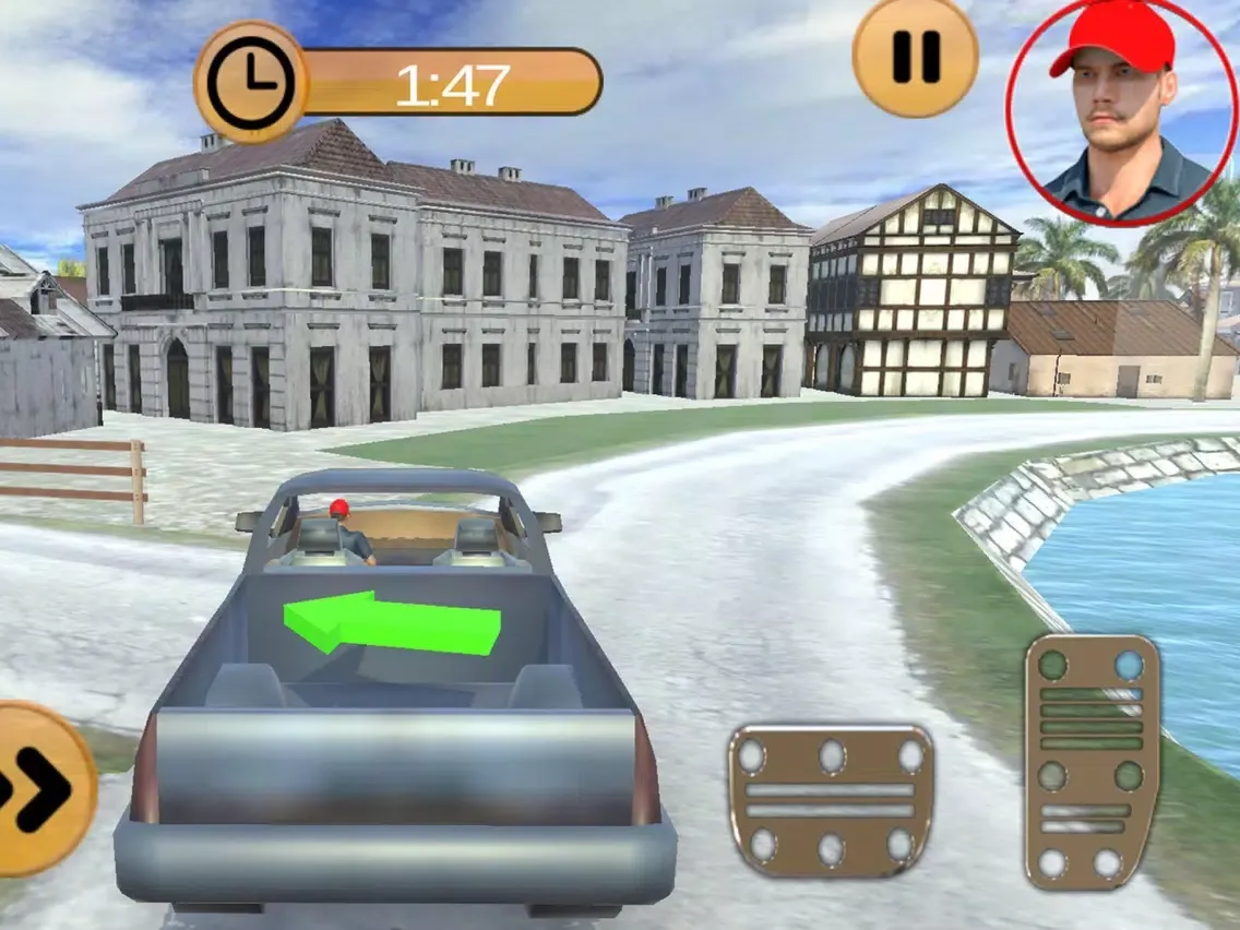 Construction Mountain Sim Game iPad  স্ক্রিনশট