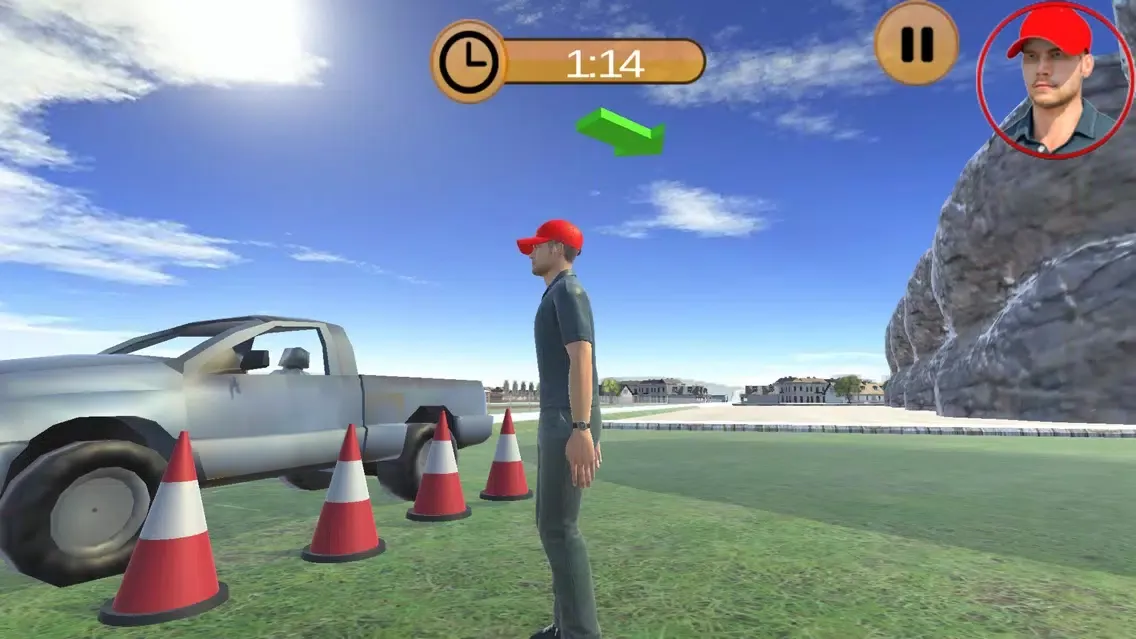 Construction Mountain Sim Game স্ক্রিনশট