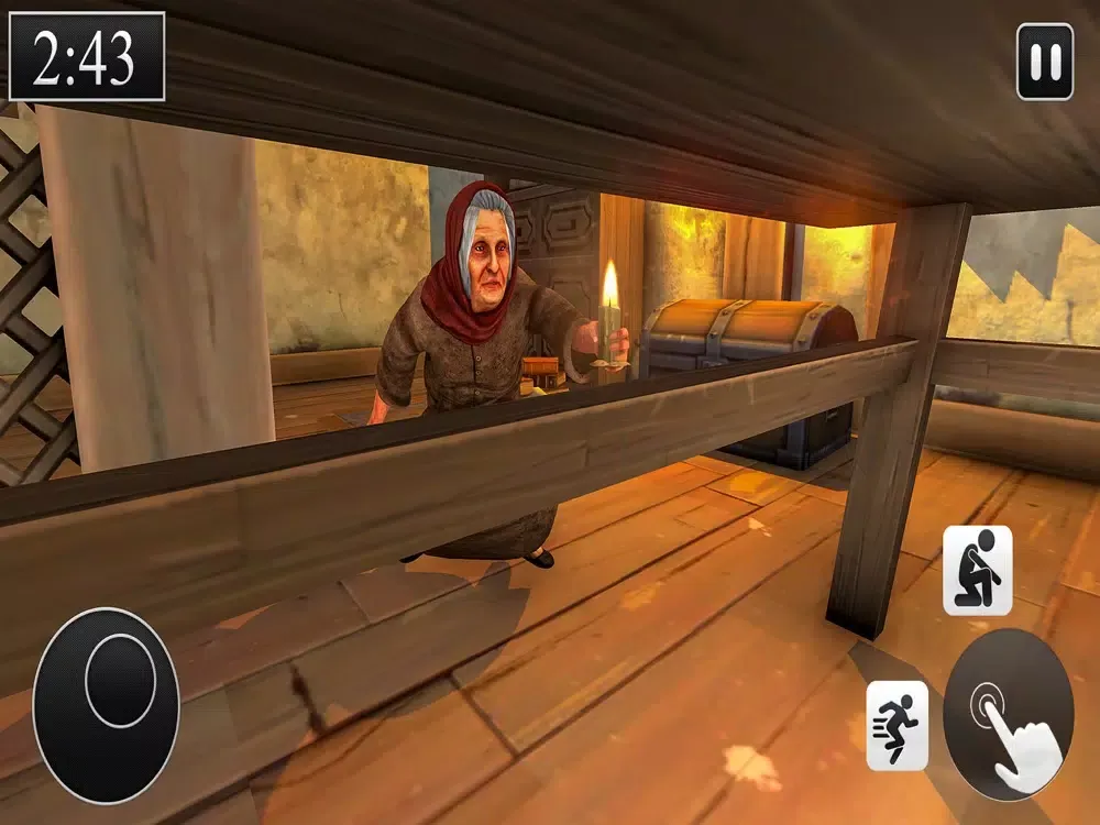 ภาพหน้าจอของ Hello Horror Granny Scary Game iPad 