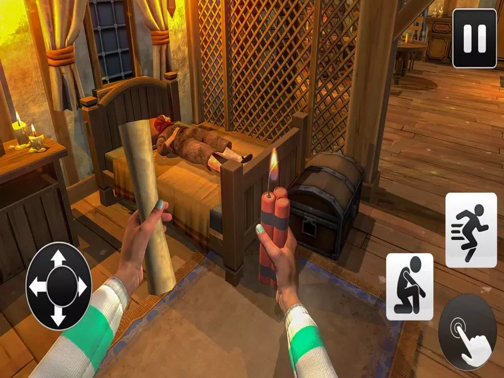 ภาพหน้าจอของ Hello Horror Granny Scary Game iPad 