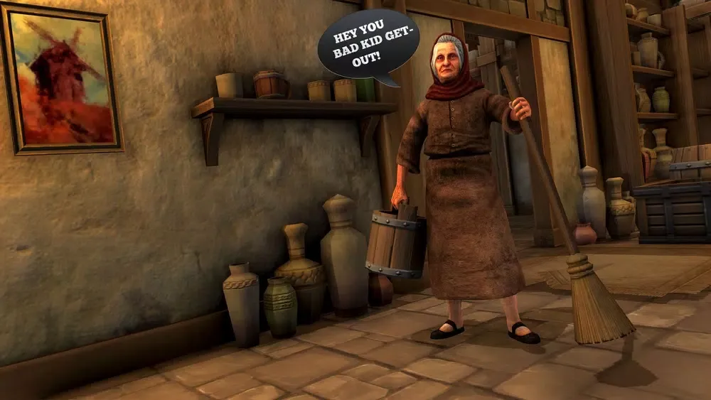 ภาพหน้าจอของ Hello Horror Granny Scary Game