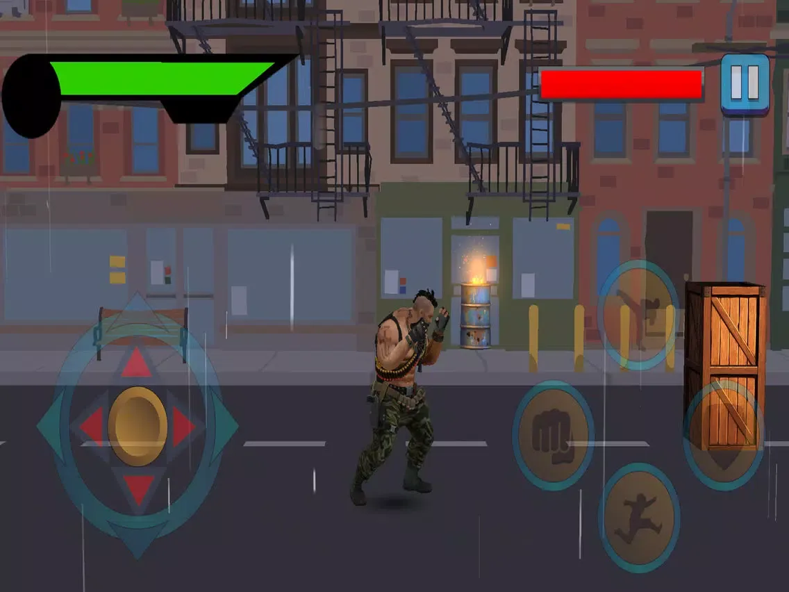 Scarry Night Street Fight iPad 應用截圖