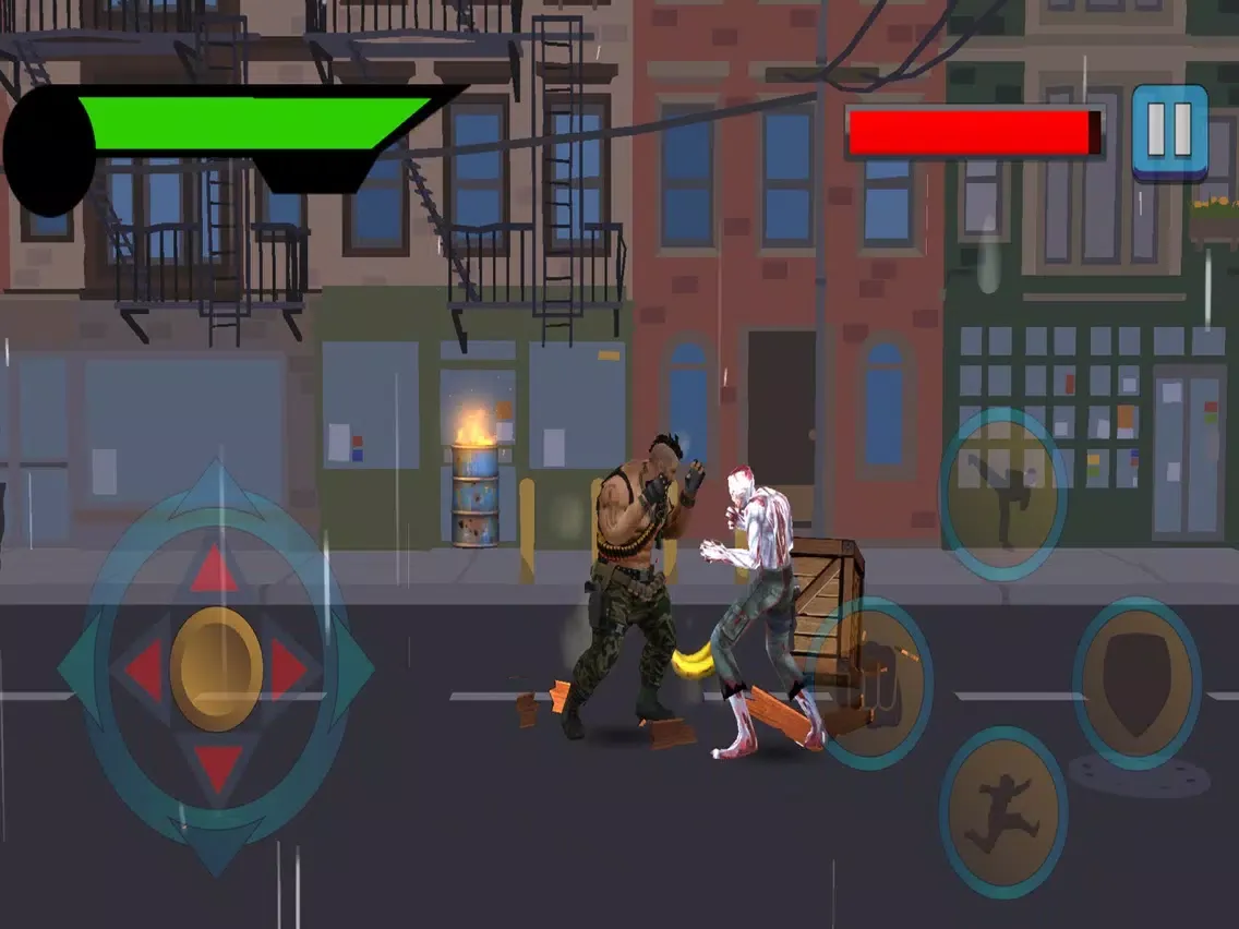 Scarry Night Street Fight iPad 應用截圖