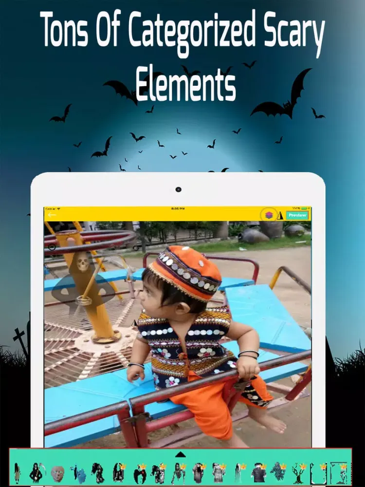 Ghost Prank Photo Editor iPad  Screenshots