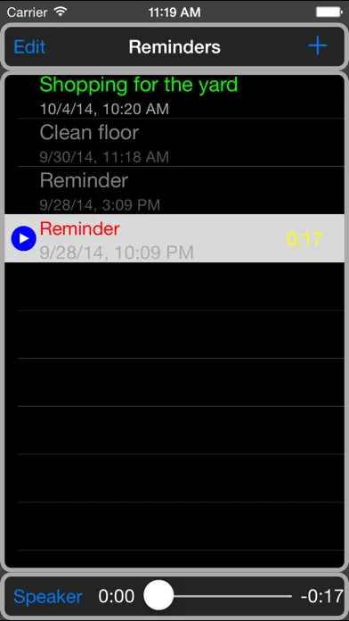 Say Reminder Ekran Görüntüleri