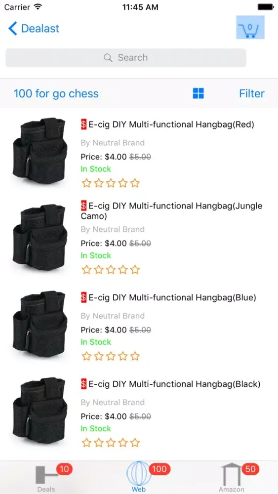 ภาพหน้าจอของ Dealast