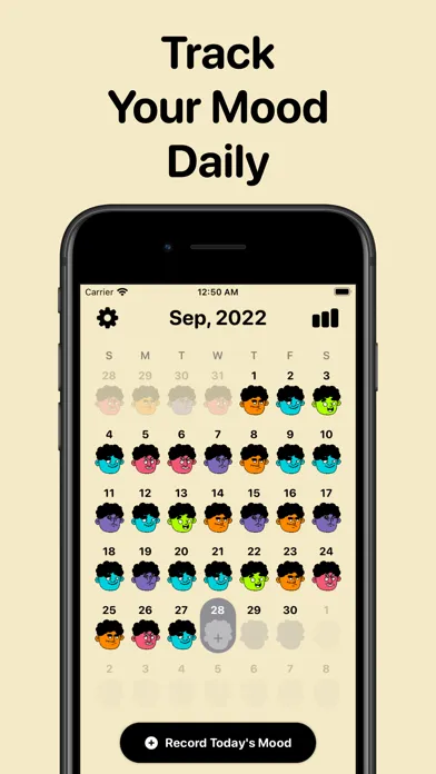 Screenshot di MoodBoard - Daily Mood Log