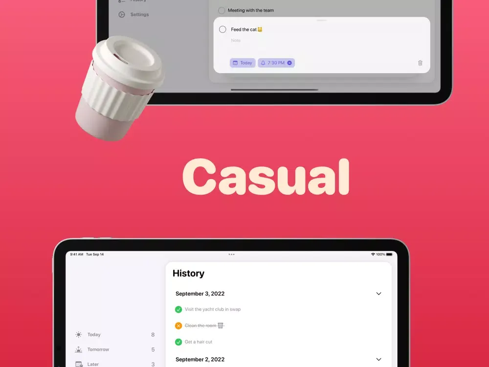 Sked - Task Manager iPad  スクリーンショット