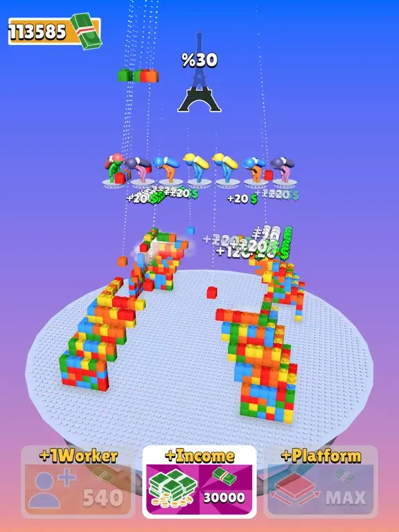تصاویر Idle Brick Construction iPad 