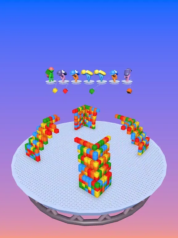 تصاویر Idle Brick Construction iPad 