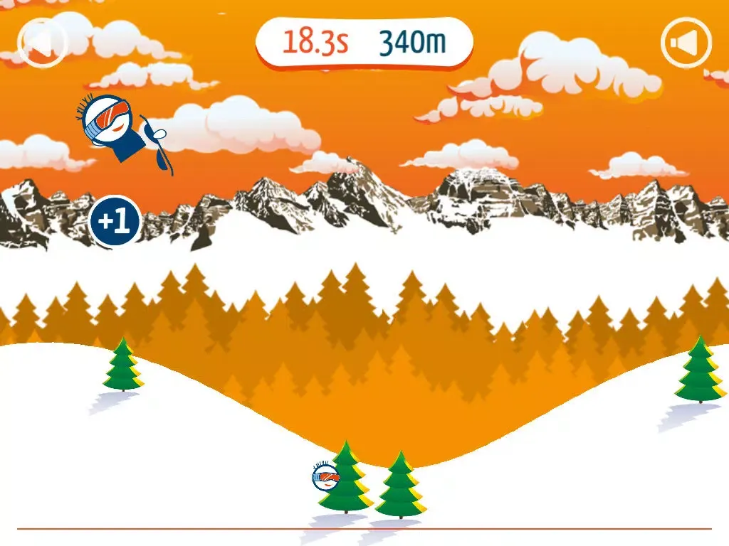 Flip Boarder Pro - Touch Snowboarding iPad  Screenshots