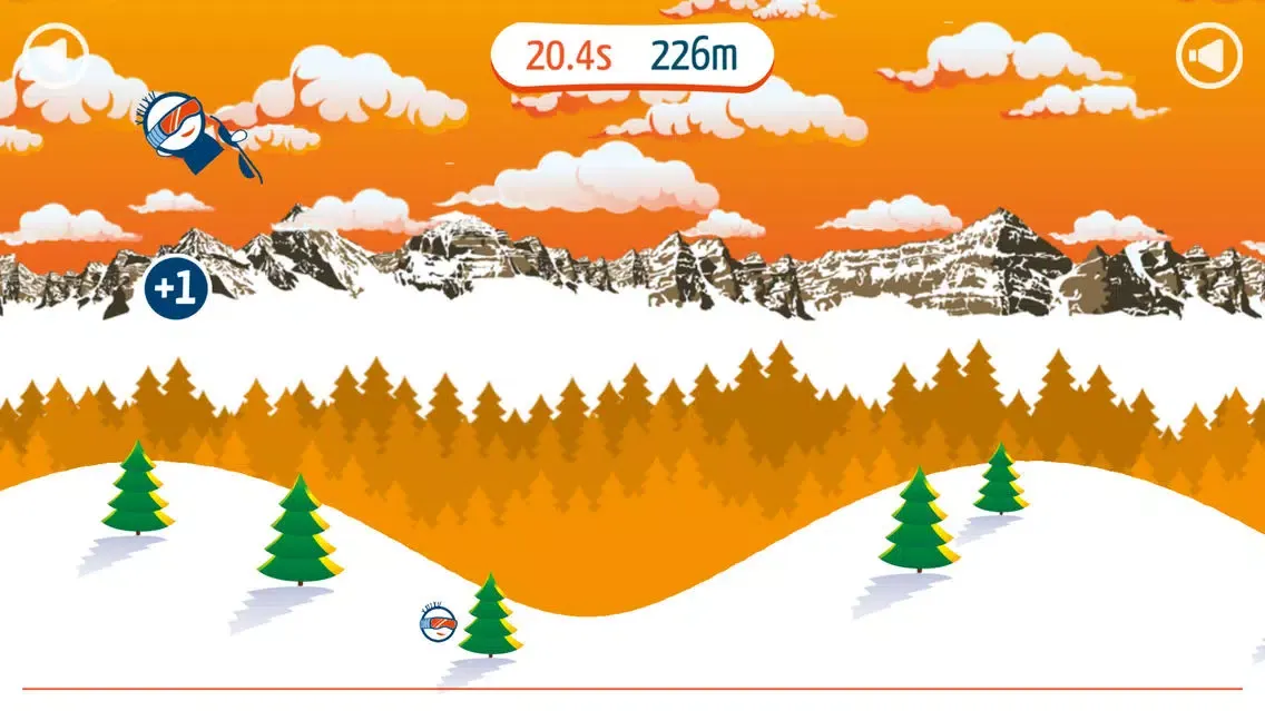 Flip Boarder Pro - Touch Snowboarding Screenshots