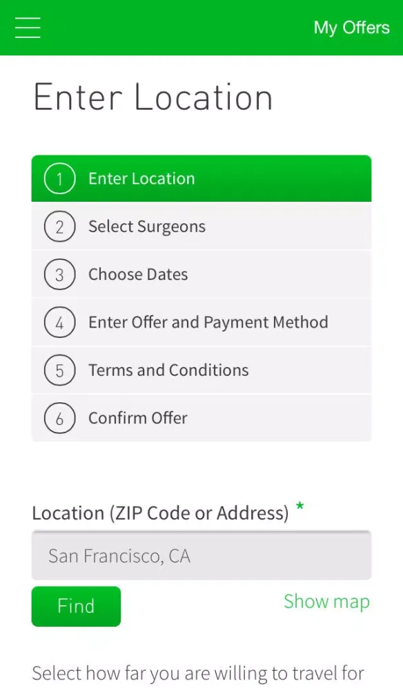 LASIK Name Your Price & Doctor Ekran Görüntüleri