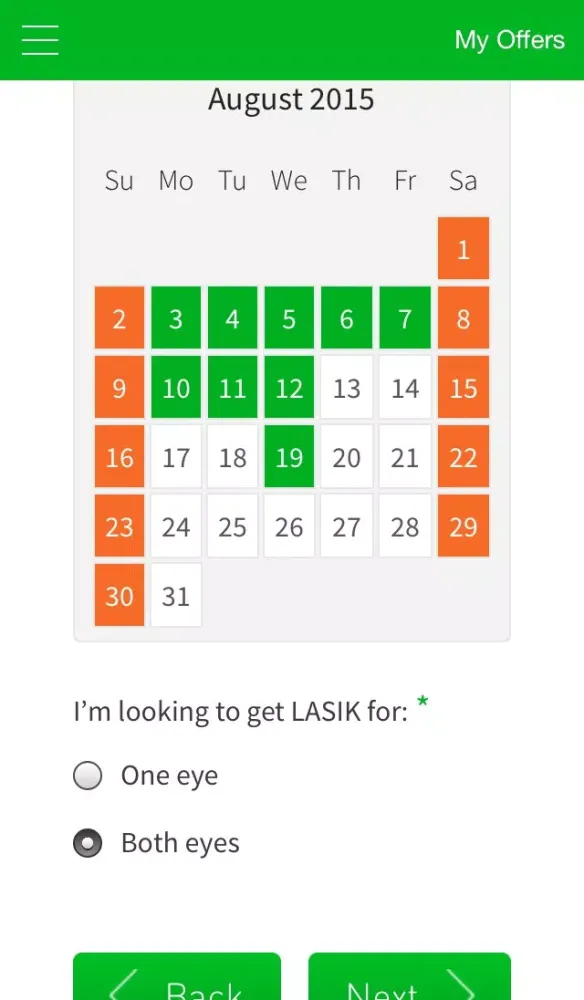 LASIK Name Your Price & Doctor Ekran Görüntüleri