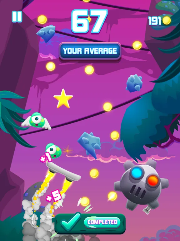 Capturas de pantalla de Wobblers iPad 