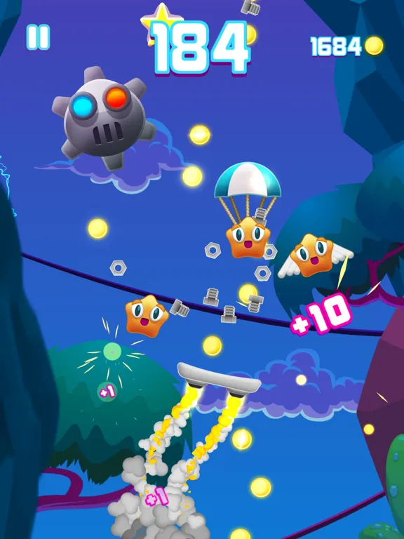 Capturas de pantalla de Wobblers iPad 